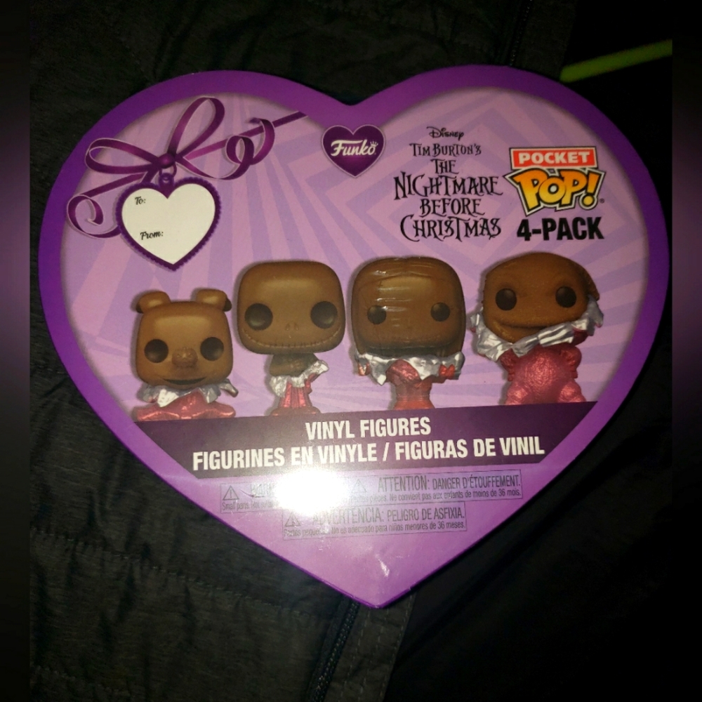 Adorable nightmare Before Christmas valentines funko pops